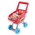 Keezi Kids Pretend Role Play Supermarket 24 Piece Playset Cash Register Trolley - SuperSaverAU - view 5