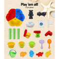 Keezi Kids Sandpit Pretend Play Set Outdoor Sand Water Table Beach Toy - SuperSaverAU - view 6
