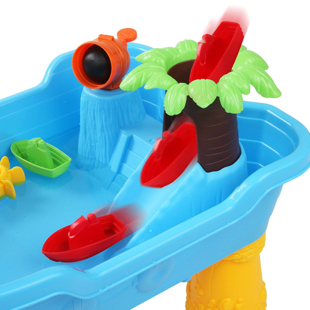 Keezi Kids Sandpit Pretend Play Set Sand Water Table Outdoor Beach Toy Children - SuperSaverAU - view 4