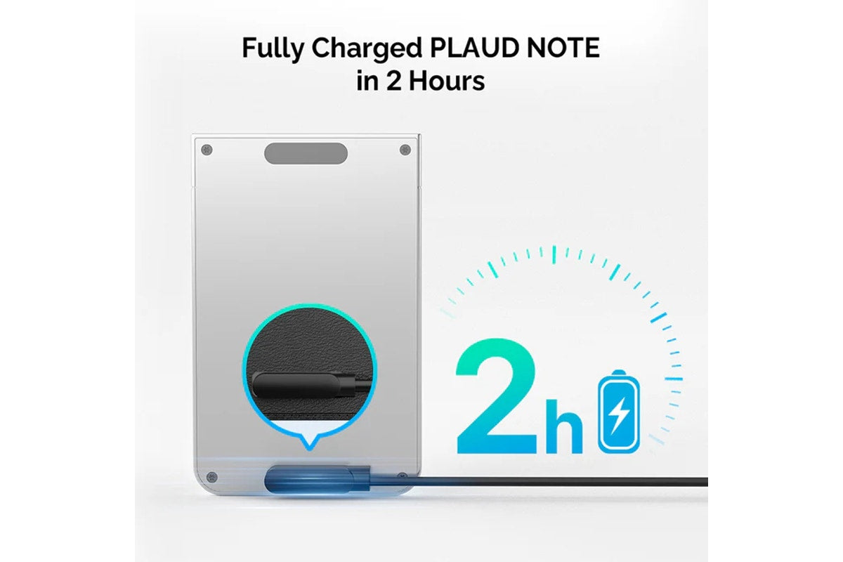 PLAUD Note AI Voice Recorder (Silver)