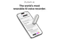 PLAUD NotePin AI Voice Recorder (Lunar Silver)