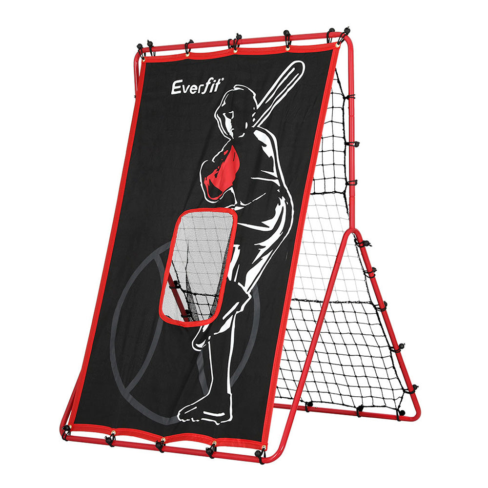 Everfit Baseball Net Rebound Pitching Kit Target Hitter 2 in 1 Training Aid - SuperSaverAU - view 1