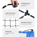 Everfit 4m Badminton Tennis Net Portable Volleyball Kit Adjustable Height - SuperSaverAU - view 6