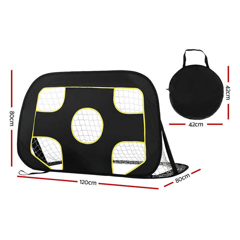 Everfit Football Soccer Goal Net Baseball Target Rebounder Training Aid - SuperSaverAU - view 2