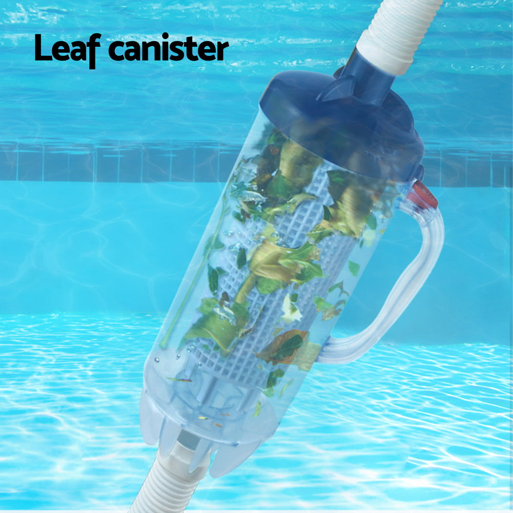 Aqua Buddy Pool Leaf Canister Cleaner Suction Catcher In-ground Swimming Pools