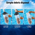Aqua Buddy Pool Leaf Canister Cleaner, 15cm x 15cm x 44cm, Heavy-Duty, Easy Clean - SuperSaverAU - view 3