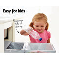 Cefito Dual Side Pull Out Rubbish Waste Basket 2 x 20L - Grey, Space Saver - SuperSaverAU - view 5