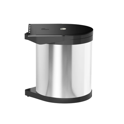 Cefito 12L Smart Cabinet Swing Out Bin - Stainless Steel, Auto Open Lid