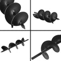 GIANTZ Power Garden Auger Small Earth Planter 75 X 300MM Black - SuperSaverAU - view 3