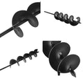 GIANTZ Power Garden Auger Small Earth Planter 75 X 600MM Black - SuperSaverAU - view 3