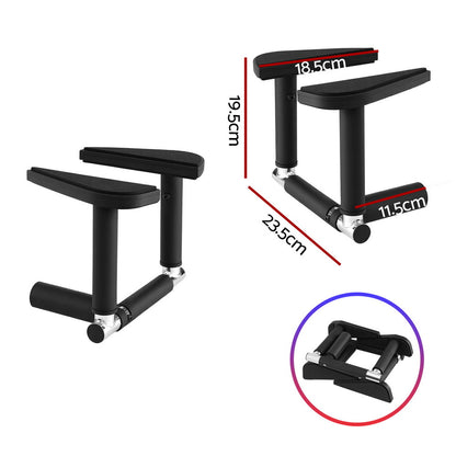 Everfit Foldable Dip Station - Portable Multi-Gym Pull-Up Bar