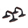 Everfit Orange & Black Push Up Bars with Foam Grips