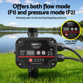 GIANTZ Digital Water Pump Controller 16A 1.5kW Max High Power Pressure Switch Adjustable 10Bar IP65 - SuperSaverAU - view 6