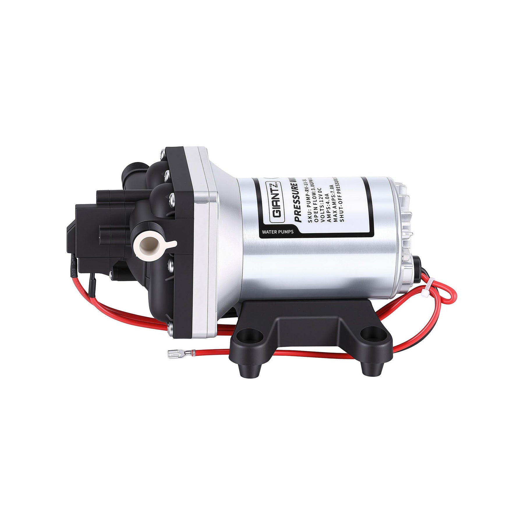 Giantz 12V Self Priming Water Pump with 11.3LPM Flow & 55PSI Pressure