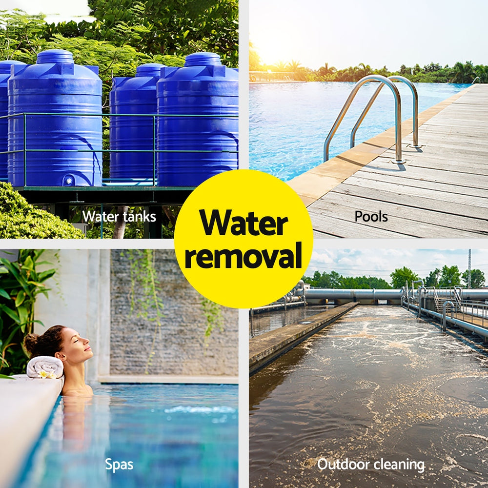Giantz Garden Water Submersible Pump 400W Dirty Bore Sewerage Tank Well Steel - SuperSaverAU - view 4