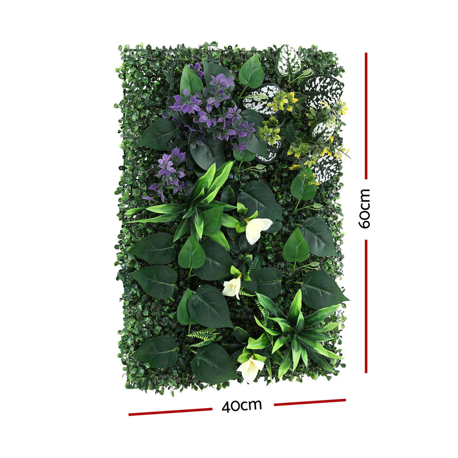 Gardeon Artificial Plant Wall Panels – Hedge Grass 40 x 60cm, 4 Pack