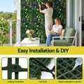 Gardeon Artificial Plant Wall Panels – Hedge Grass 40 x 60cm, 4 Pack
