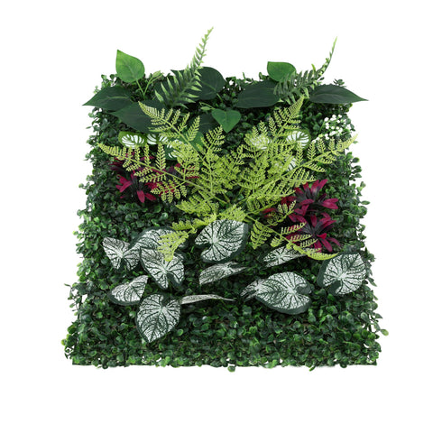 Gardeon Artificial Plant Wall Panels – Flower 40 x 60cm, 4 Pack