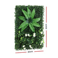Gardeon Artificial Plant Wall Panels – Leaf 40 x 60cm, 4 Pack