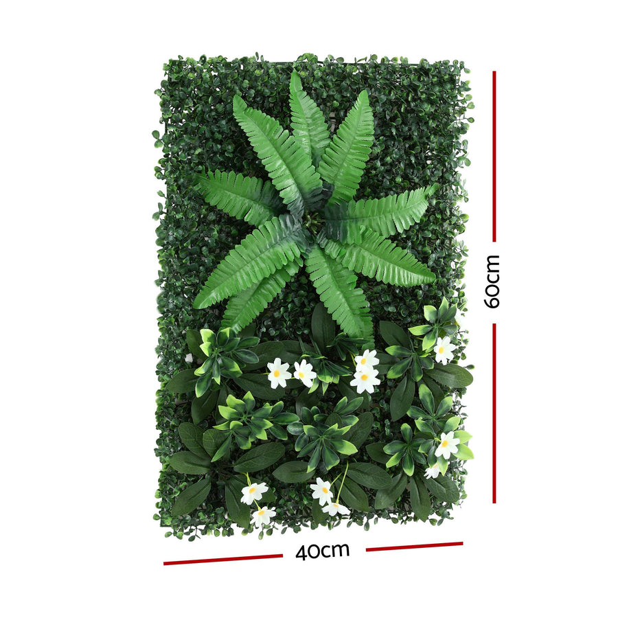 Gardeon Artificial Plant Wall Panels – Leaf 40 x 60cm, 4 Pack