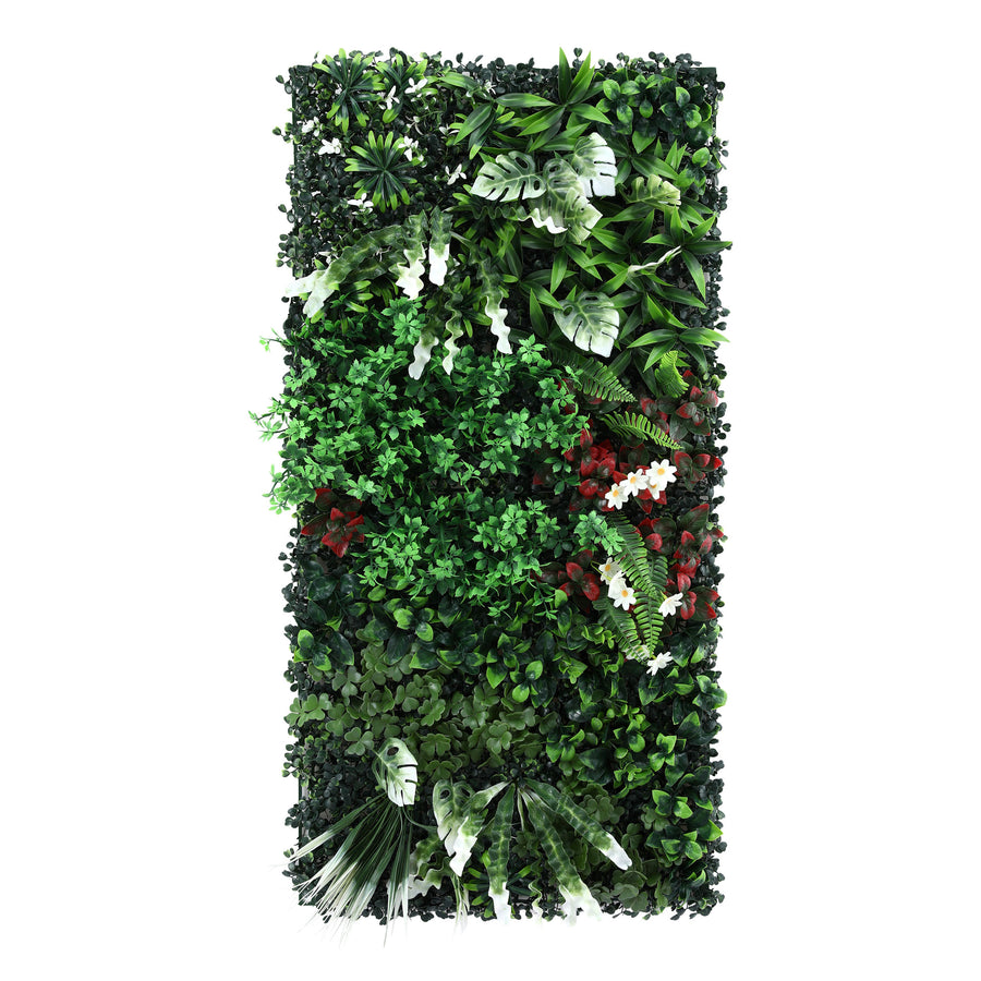 Gardeon Artificial Plant Wall Panel – Green UV-Resistant 100 x 50cm