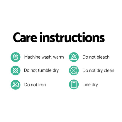 Giselle Bedding Super King 3-piece Quilt Set Grey - Pinch Pleated Design