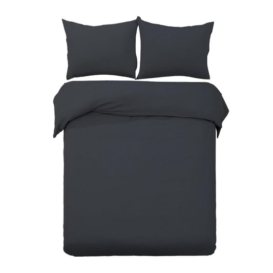 Giselle Bedding King 3-piece Quilt Set Black - Soft, Breathable, Machine Washable