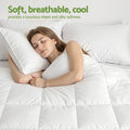 Giselle Bedding Bamboo Fiber Summer Quilt 200gsm King - Breathable, Mould-Resistant - SuperSaverAU - view 3