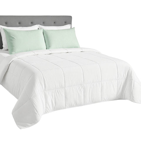 Giselle Bedding Bamboo Fiber Summer Quilt 200gsm Super King - Lightweight & Breathable - SuperSaverAU - view 1
