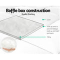 Giselle Bedding Super King Size 400GSM Microfibre Bamboo Quilt - Breathable & Eco-Friendly - SuperSaverAU - view 5