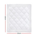 Giselle Bedding Bamboo Blend Microfibre Quilt King - 700gsm, Anti-bacterial, Breathable - SuperSaverAU - view 2