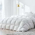 Giselle Bedding Duck Feather Down Quilt 500GSM Queen - Lightweight & Breathable - SuperSaverAU - view 1