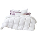 Giselle Bedding Duck Feather Down Quilt 500GSM Queen - Lightweight & Breathable - SuperSaverAU - view 5