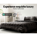 Giselle Bedding Faux Mink Quilt Charcoal Single - Soft, Thermo-Regulating, Winter Weight - SuperSaverAU - view 4