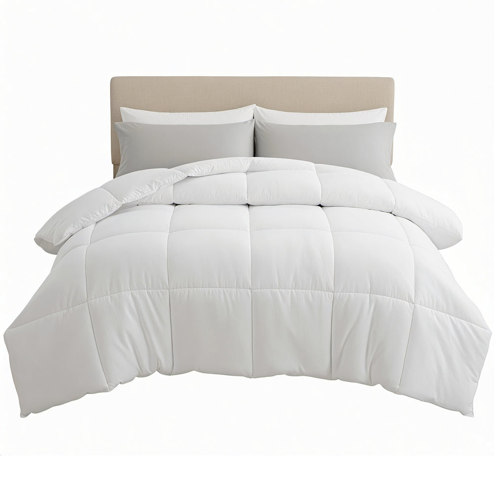 Giselle Bedding King Size 400GSM Microfibre Quilt All Season Comforter - SuperSaverAU - view 1