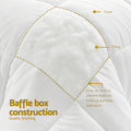 Giselle Bedding King Size 400GSM Microfibre Quilt All Season Comforter - SuperSaverAU - view 4