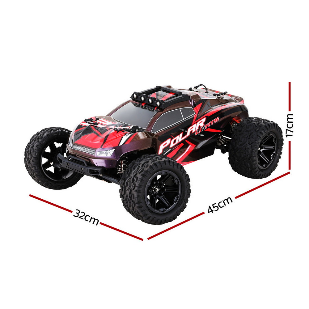 Keezi 2WD Off-Road Remote Control Car with Lights for Kids