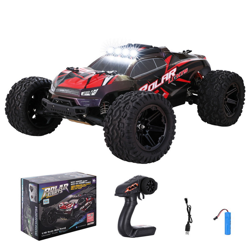 Keezi 2WD Off-Road Remote Control Car with Lights for Kids