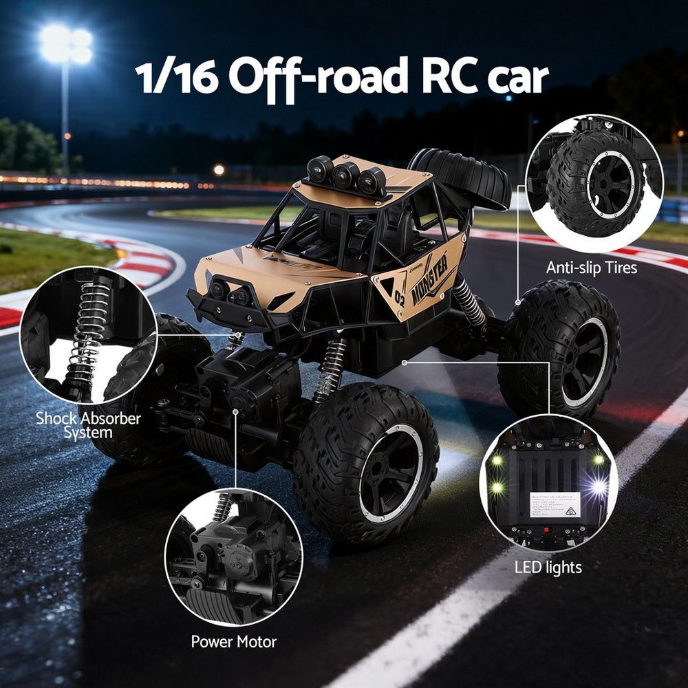 Keezi Kids Remote Control Car 5KM/H Off-Road Electric Vehicle - SuperSaverAU - view 4