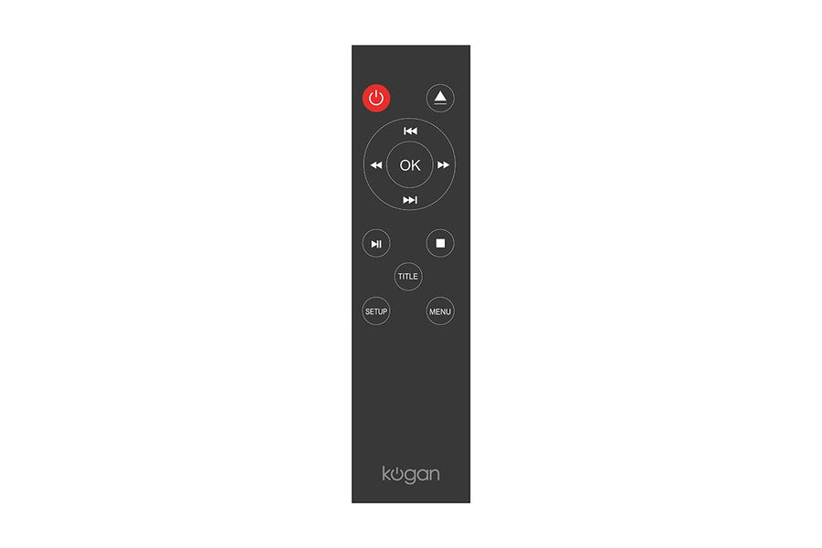 Kogan TV DVD Remote Control (Q007B)