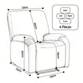 Artiss Kids 4-Piece Stretch Recliner Cover - Printed