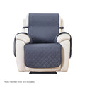 Artiss Water-Resistant Recliner Chair Cover - 1 Seater Grey - SuperSaverAU - view 3