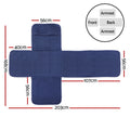 Artiss Recliner Chair Cover 100% Water Resistant Navy 1-Seater with Anti-Slip Base - SuperSaverAU - view 2