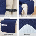 Artiss Recliner Chair Cover 100% Water Resistant Navy 1-Seater with Anti-Slip Base - SuperSaverAU - view 6