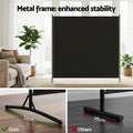 Artiss 175x180cm Black Fabric Room Divider Screen - SuperSaverAU - view 4