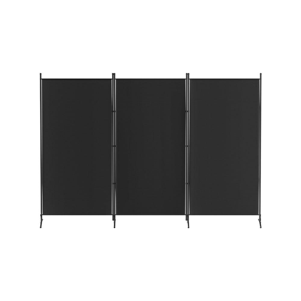 Artiss 3 Panel Room Divider Screen - Black 260x180cm