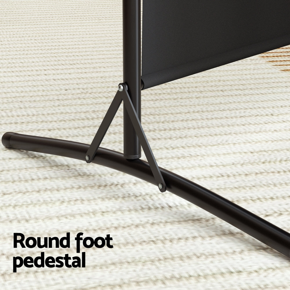 Artiss 3 Panel Room Divider Screen - Black 260x180cm