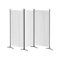 Artiss 3 Panel Room Divider Screen - White 260x180cm - SuperSaverAU - view 1