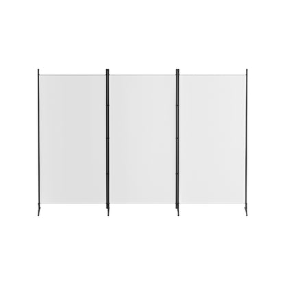 Artiss 3 Panel Room Divider Screen - White 260x180cm