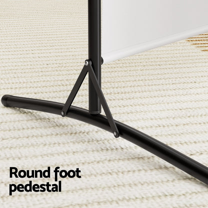 Artiss 3 Panel Room Divider Screen - White 260x180cm